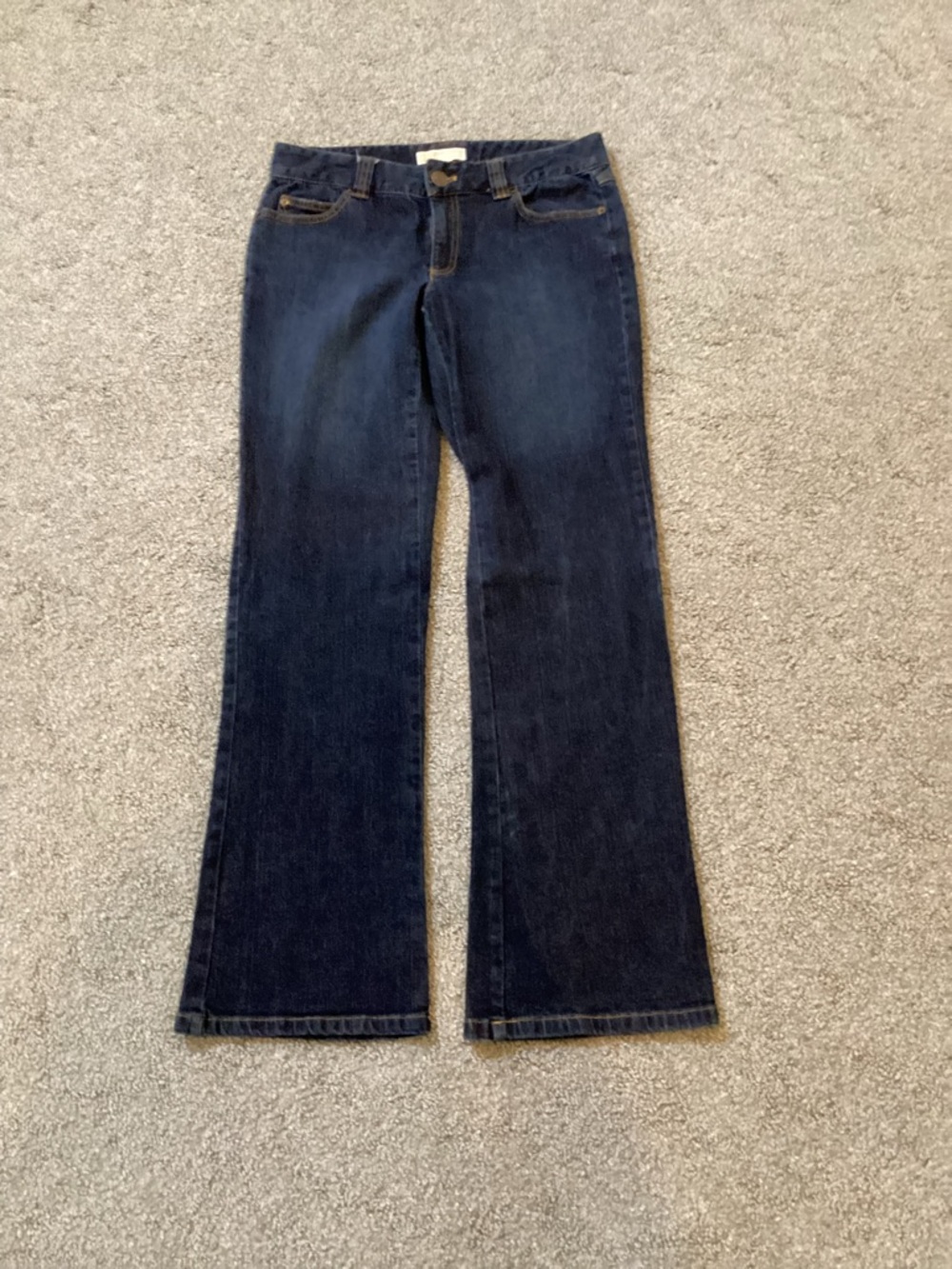 MICHAEL Michael Kors Dark Blue Wide Leg Jeans